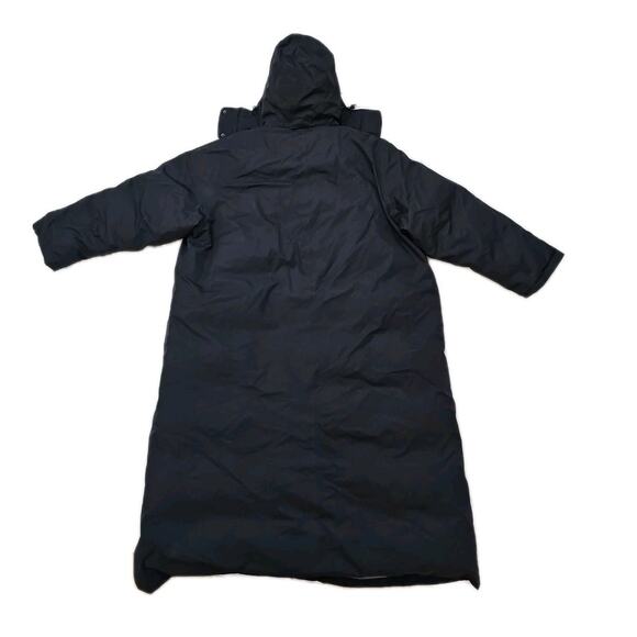 Lands End Puffer Jacket Parka Men's Size 3X Black Coat GooseDown Feathers Zip - Picture 7 of 9